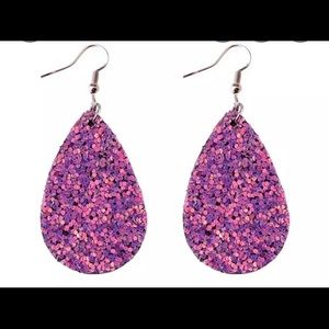 Glitter earrings